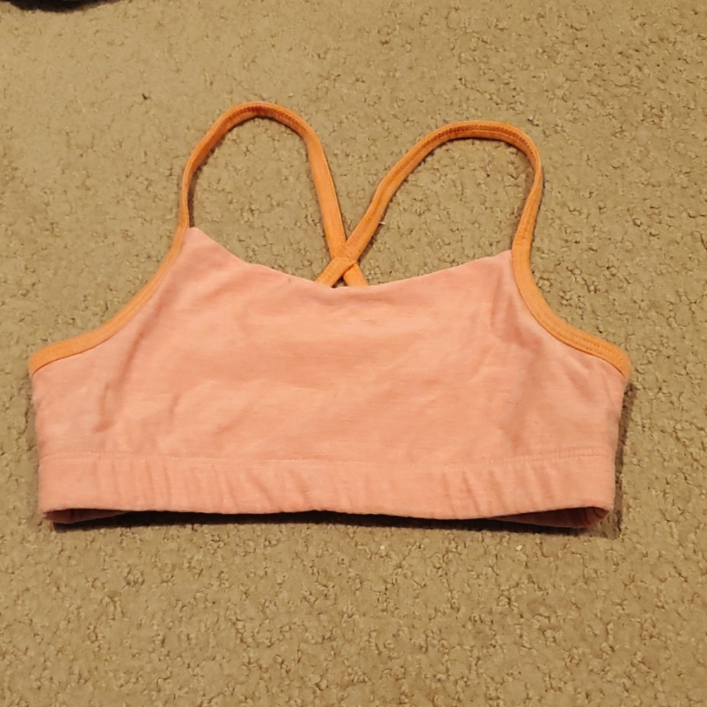 Pink & Orange girls bra